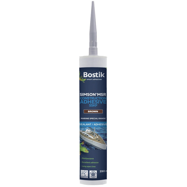 Bostik Simson Simson Simson MSR Construction Adhesive SSKF 290ml Brown
