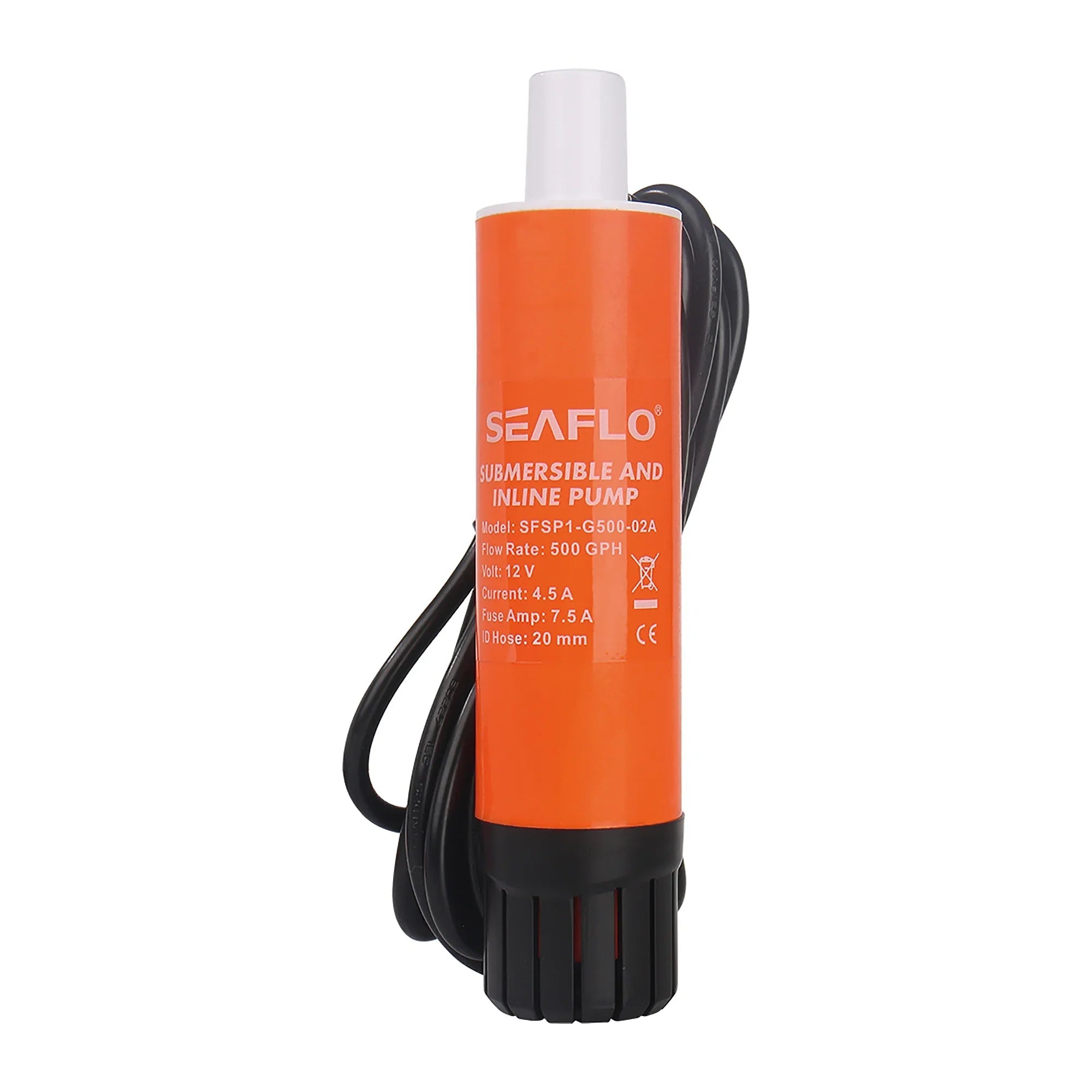 Seaflo  Submersible 12V 500 GPH (1892 | 4Boats