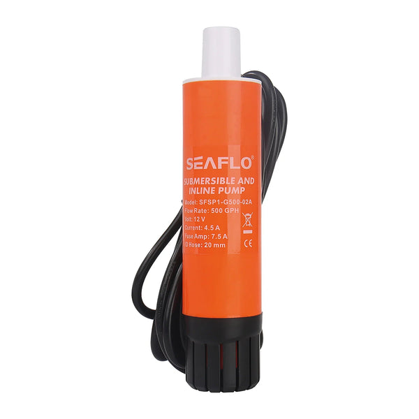 Seaflo  Submersible 12V 500 GPH (1892 | 4Boats