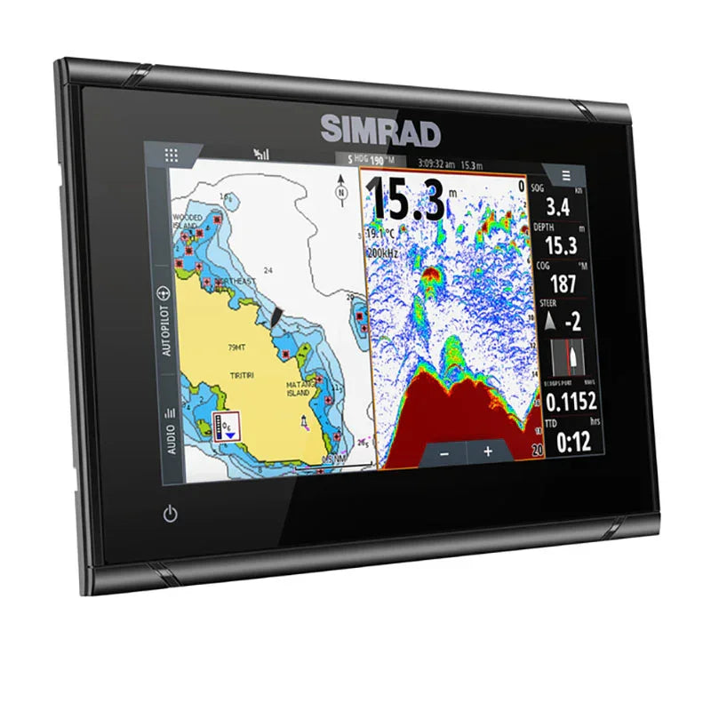 Simrad MFD - GO 9 in XSR + Med/Hi/Downscan Transducer