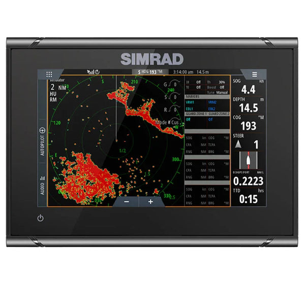 Simrad MFD - GO 7 in XSR + Med/Hi/Downscan Transducer
