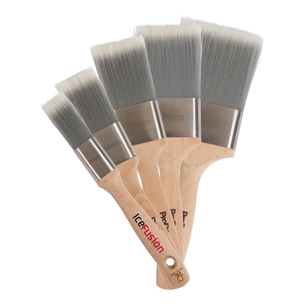 3 Pcs Ice Fusion Synthetic Paint Brushes | 4Boats