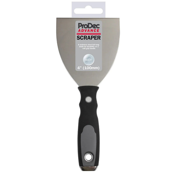 Duragrip 4 in (10 cm) Stainless Steel Scraper | 4Boats