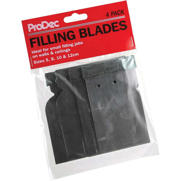 4 pack Filling Blades – flexible blades with plastic handles | 4Boats