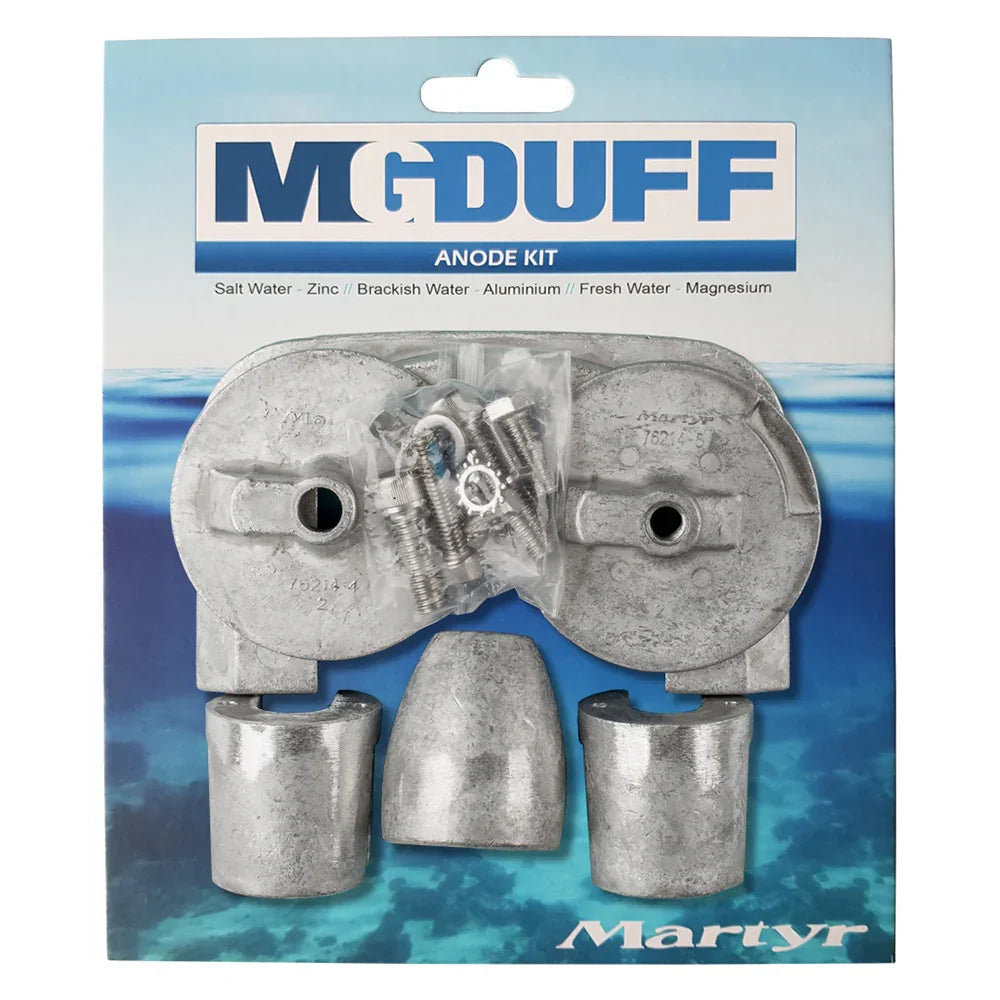 Duff MerCruiser Bravo 3 (2004+) Aluminium Anode Kit | 4Boats