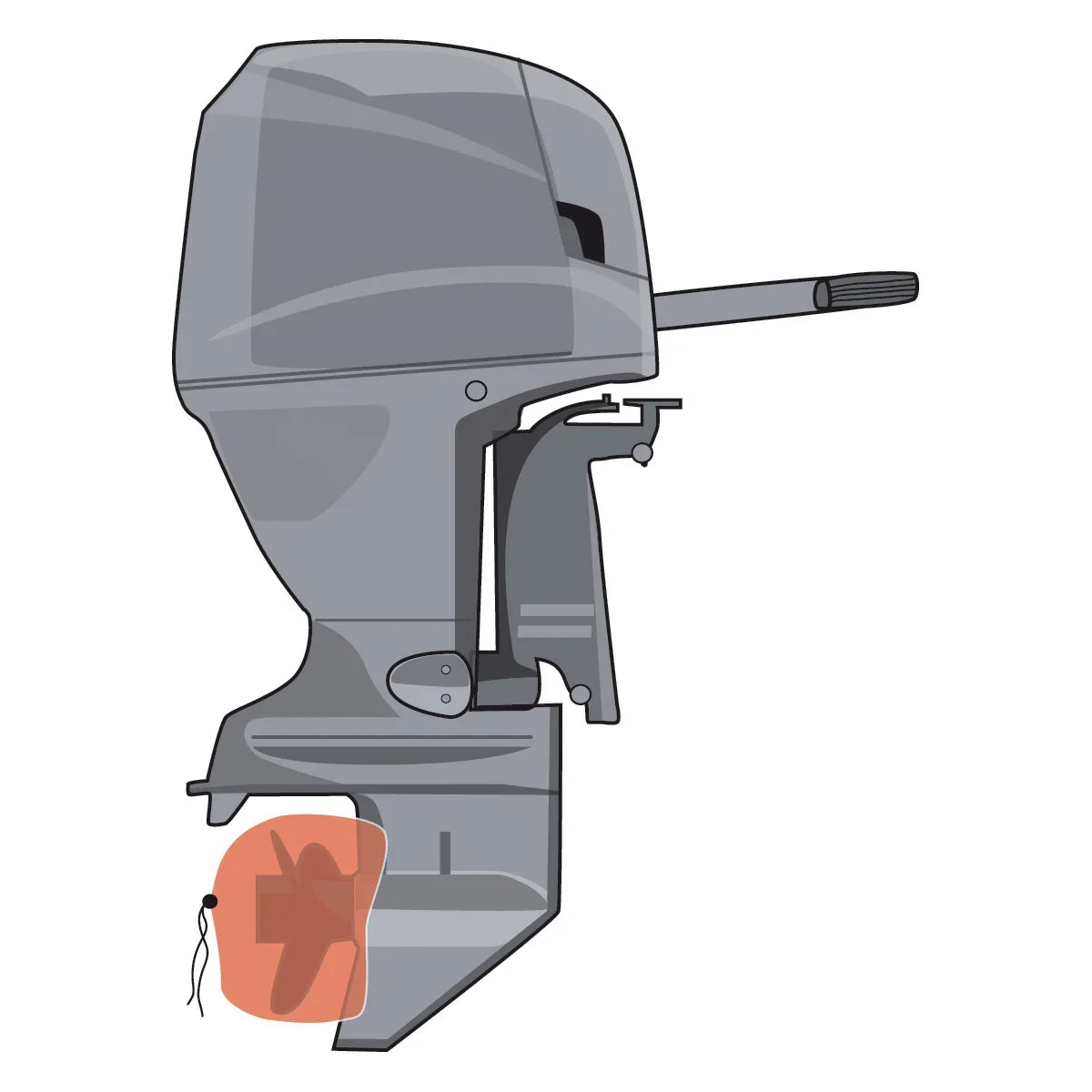 Talamex Waterproof Waterproof Waterproof Propellor Cover 40 × | 4Boats