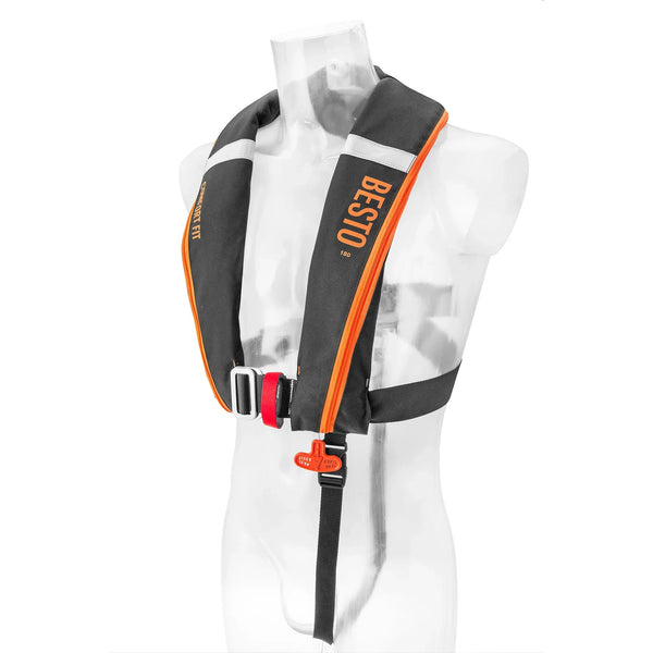 Besto Comfortfit Comfortfit Comfortfit 180N Auto/Harness Lifejacket Bl