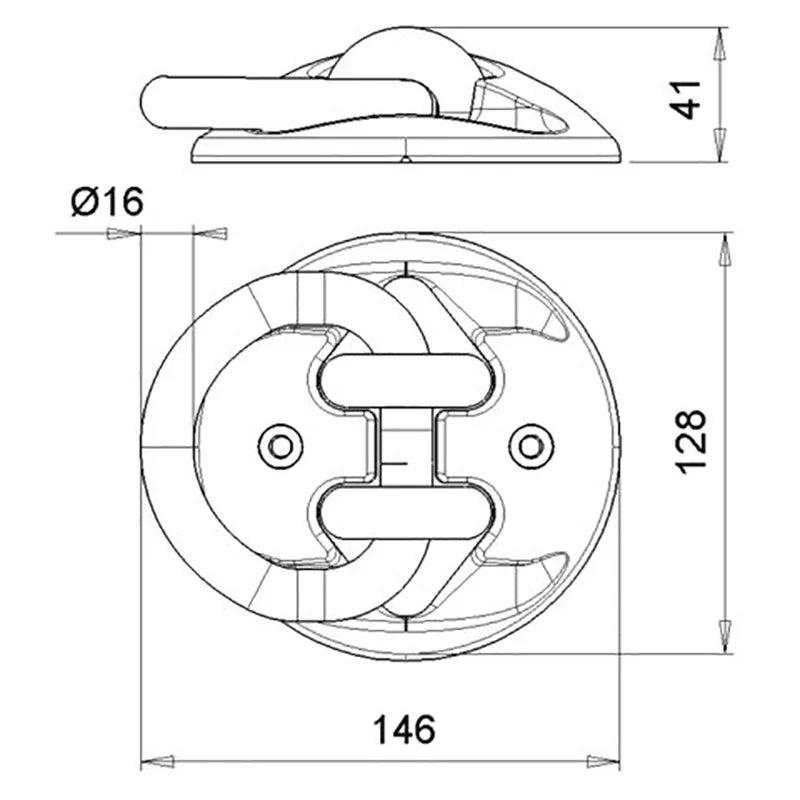 Talamex Stazo Stazo Stazo Wall Anchor | Stainless 316 | 4Boats