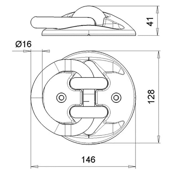Talamex Stazo Stazo Stazo Wall Anchor | Stainless 316 | 4Boats