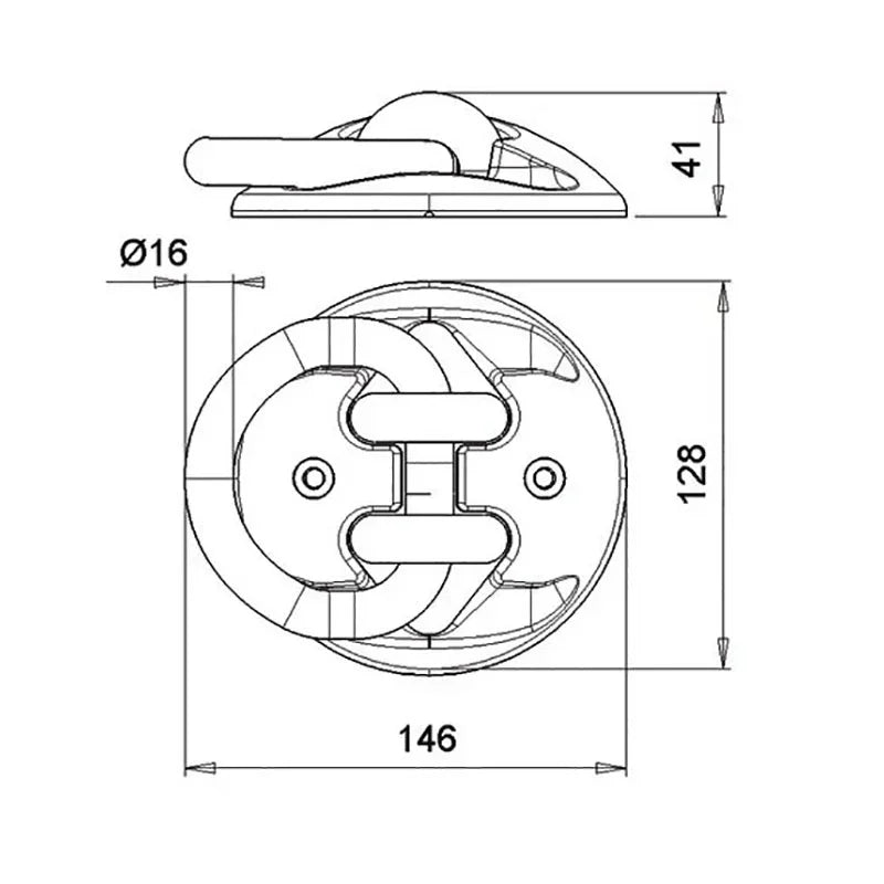 Talamex Stazo Stazo Stazo Wall Anchor | Stainless 316 | 4Boats