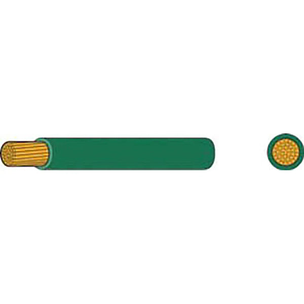 AMC Thin Thin Thin Thin-Wall Single Core Cable Green 2 mm² x | 4Boats