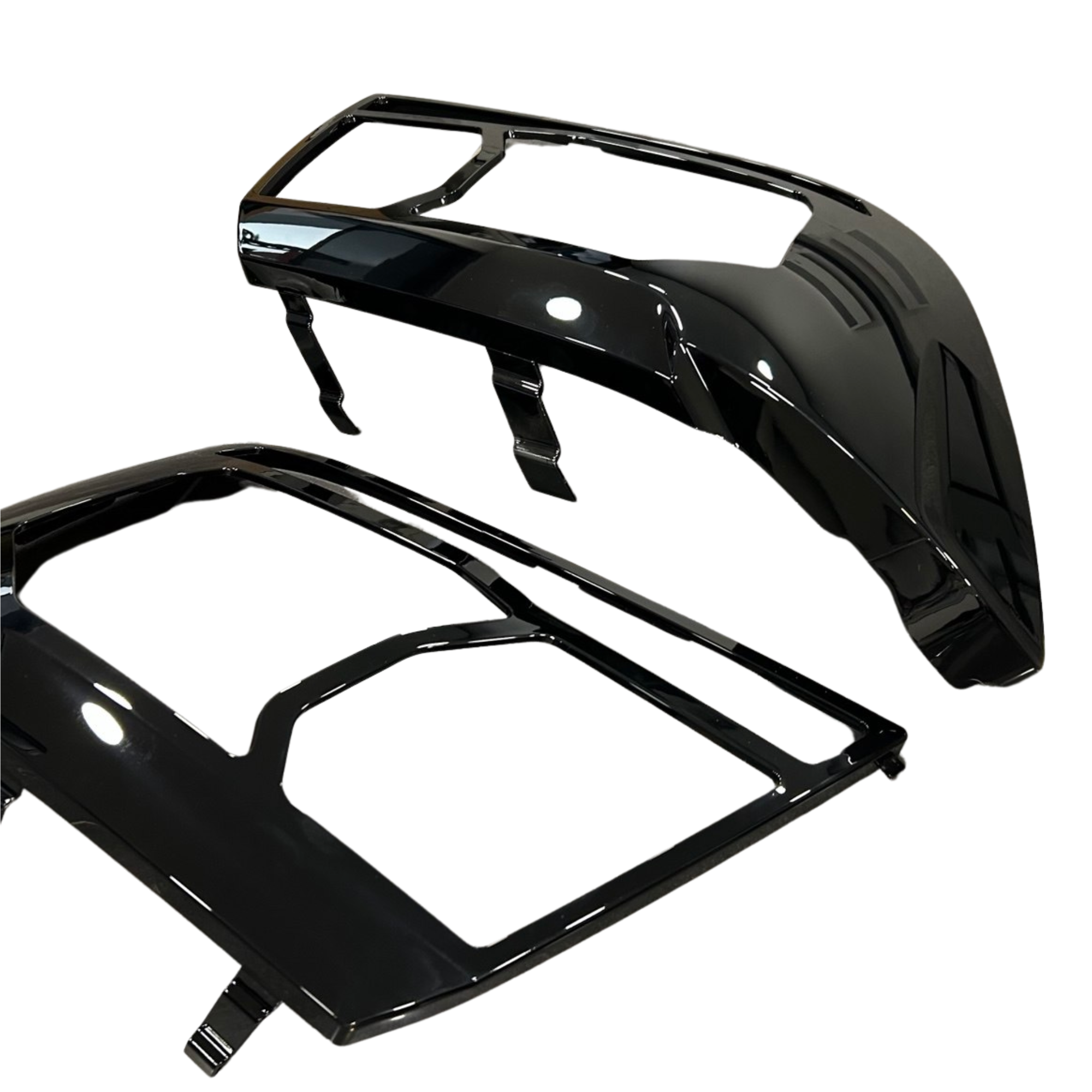 For MAN TGE Headlight Guards – Gloss Black – Premium Protection | Van-X