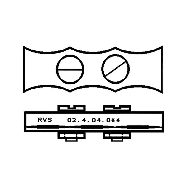 Talamex Duplex Duplex Duplex Clips 2 mm | SS AISI 304 | 4Boats