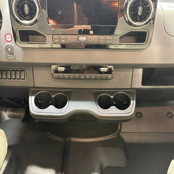 For Mercedes Sprinter Dodge 907 Cup Holder – Right Side Dashboard Mount | Van-X Accessory