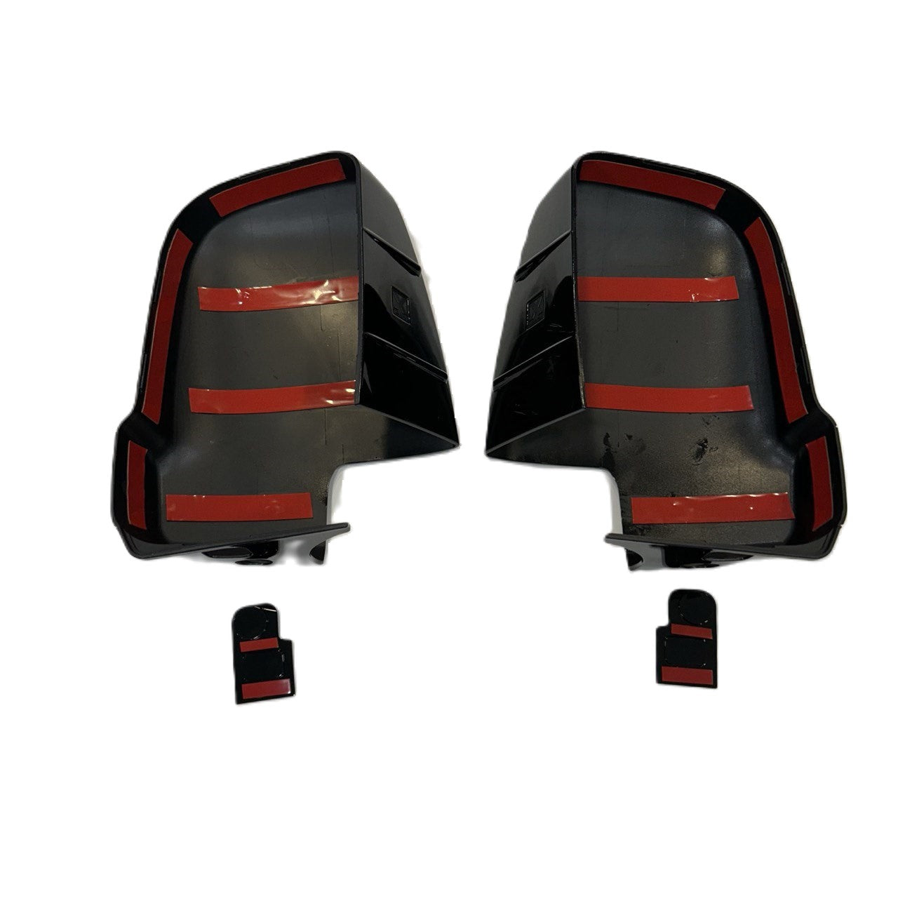 For Mercedes Sprinter Dodge 907 Wing Mirror Cap Covers Without Indicator – Gloss Black (Set of 2) – Replacement Mirror Covers for Sprinter Vans