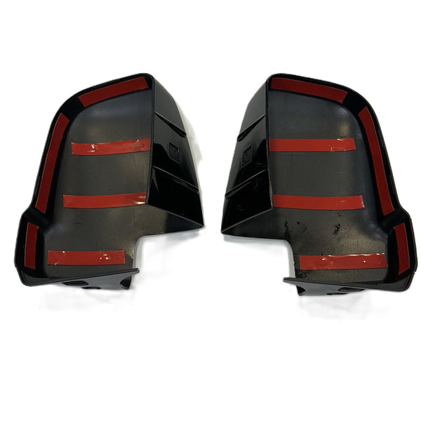 For Mercedes Sprinter Dodge 907 Wing Mirror Cap Covers Without Indicator – Gloss Black (Set of 2) – Replacement Mirror Covers for Sprinter Vans