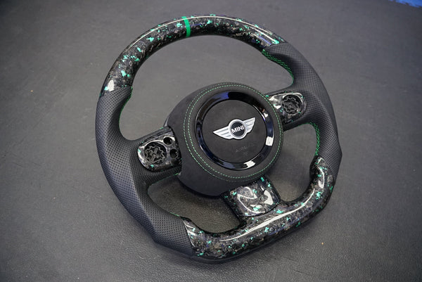 Mini Cooper Base / S / JCW R56 Custom Carbon Fibre Steering Wheel (2007 - 2013)