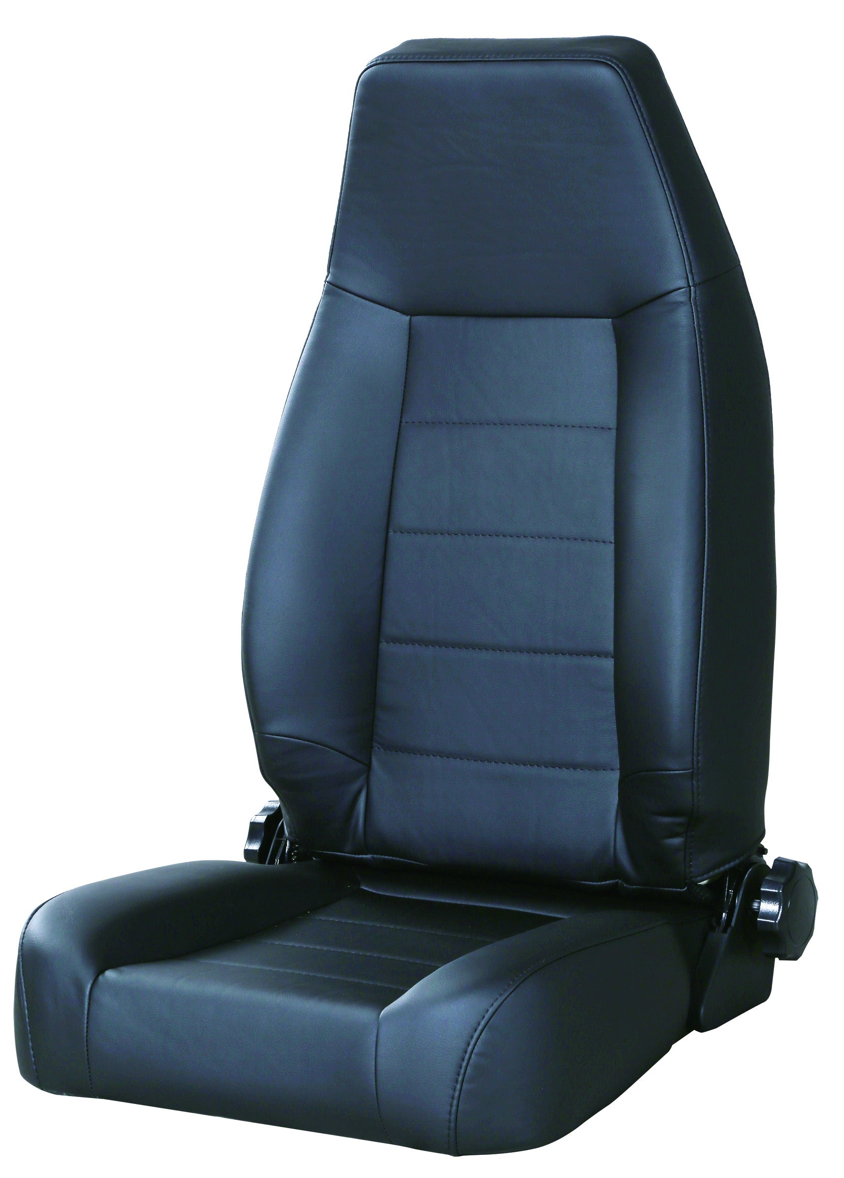 BINGHONG SINGLE / INDIVIDUAL (x1) JSXL-05 Jeep Wrangler Universal Bucket Seat Black Synthetic Leather