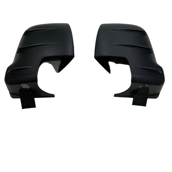 For Mercedes Sprinter Dodge 907 Wing Mirror Covers with Indicator - Hammerite (Set of 2) - Replacement Caps for 907 Models