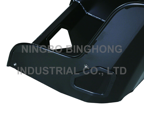 BINGHONG SINGLE / INDIVIDUAL (x1) Universal High Back Aluminum Bucket Seat AL-02 Black Coating