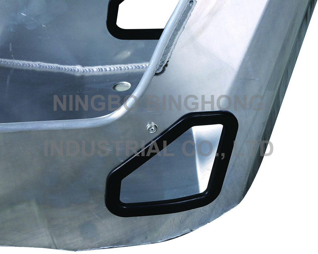 BINGHONG SINGLE / INDIVIDUAL (x1) Universal High Back Aluminum Bucket Seat AL-02 Black Coating