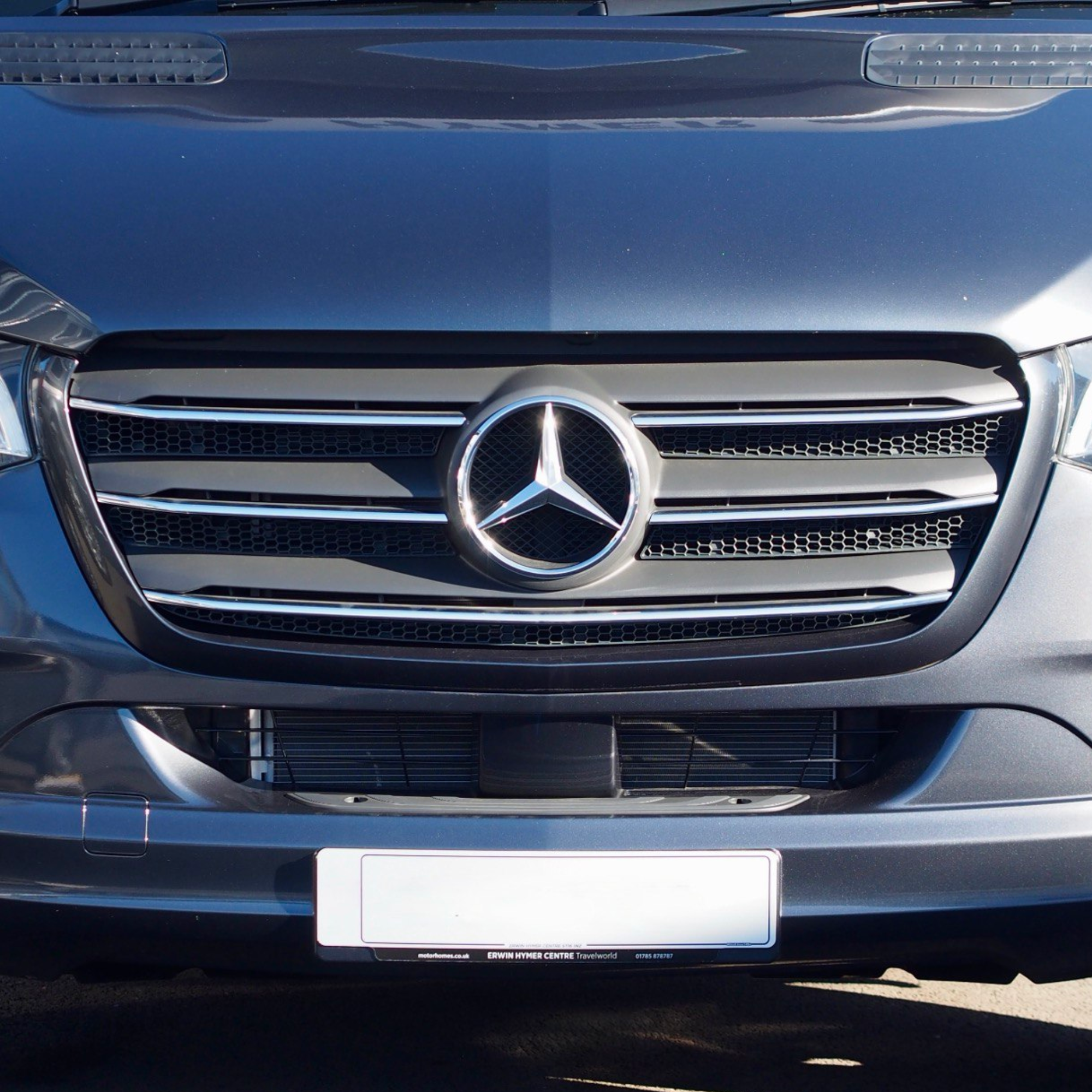 For Mercedes Sprinter Dodge 907 Honeycomb Upper Grille Mesh Set - 5 Piece Kit | Van-X