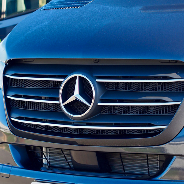 For Mercedes Sprinter Dodge 907 Honeycomb Upper Grille Mesh Set - 5 Piece Kit | Van-X
