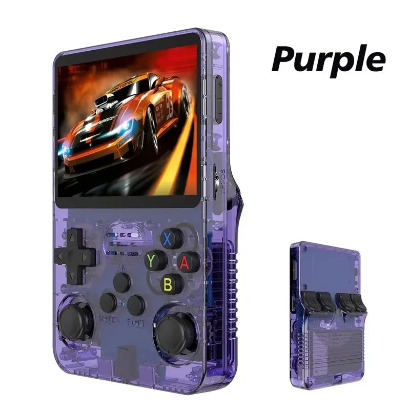 128GB R36S Retro Handheld Video Game Console Linux System 3.5 Inch IPS Screen Portable Pocket Video Player 64GB Games Boy Gift