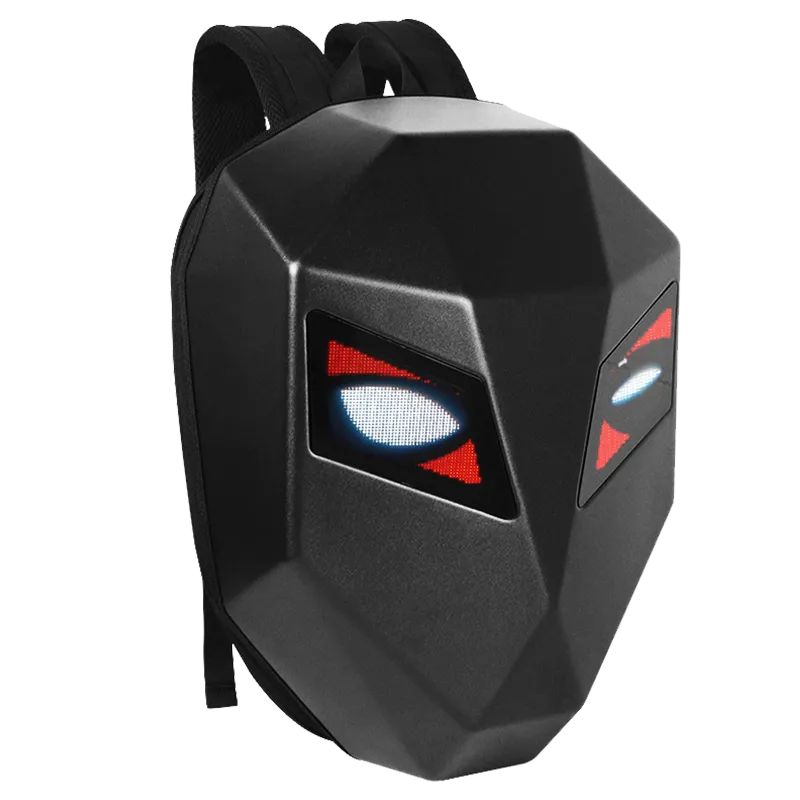 Biosled Technology LOY Knight Waterproof Bluetooth App LED Backpack Rucksack Carry-On Hand Luggage - Motorcycle Helmet Leisure Urban Sports Travel Flight Bag