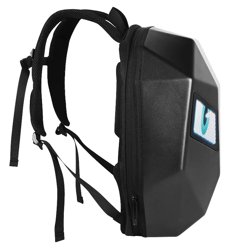 Biosled Technology LOY Knight Waterproof Bluetooth App LED Backpack Rucksack Carry-On Hand Luggage - Motorcycle Helmet Leisure Urban Sports Travel Flight Bag