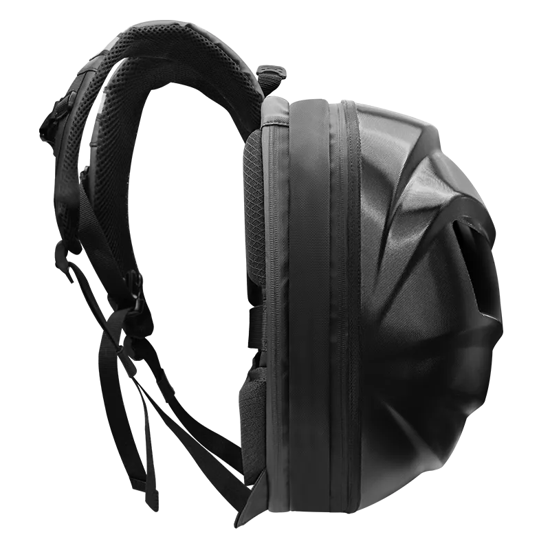 Biosled Technology LOY Black Knight HSQ-1 Bluetooth App LED Backpack Rucksack Carry-On Hand Luggage - Motorcycle Helmet Leisure Urban Sports Travel Flight Bag