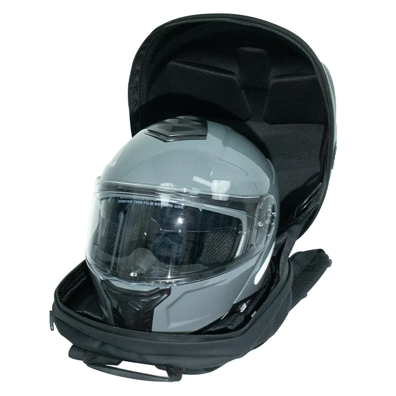 Biosled Technology LOY Black Knight HSQ-1 Bluetooth App LED Backpack Rucksack Carry-On Hand Luggage - Motorcycle Helmet Leisure Urban Sports Travel Flight Bag