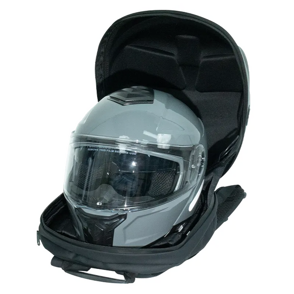 Biosled Technology LOY Black Knight HSQ-1 Bluetooth App LED Backpack Rucksack Carry-On Hand Luggage - Motorcycle Helmet Leisure Urban Sports Travel Flight Bag