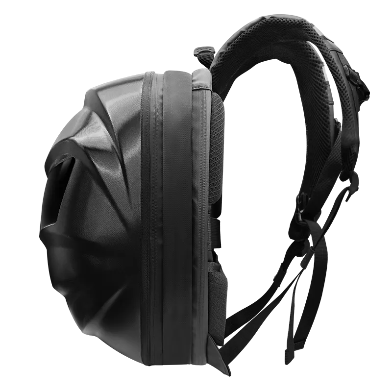 Biosled Technology LOY Black Knight HSQ-1 Bluetooth App LED Backpack Rucksack Carry-On Hand Luggage - Motorcycle Helmet Leisure Urban Sports Travel Flight Bag