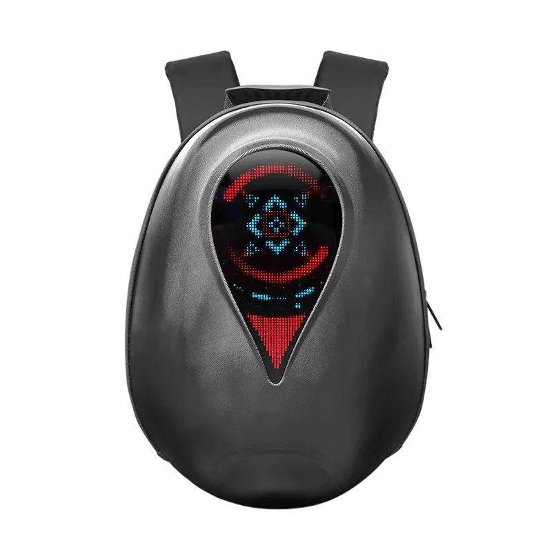 Biosled Technology LOY Sea Heart Bluetooth App LED Backpack Rucksack Luggage - Motorcycle Helmet Leisure Urban Sports Laptop Travel Flight Bag