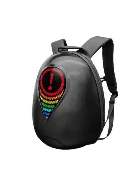 Biosled Technology LOY Sea Heart Bluetooth App LED Backpack Rucksack Luggage - Motorcycle Helmet Leisure Urban Sports Laptop Travel Flight Bag