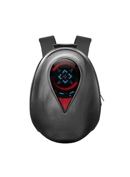 Biosled Technology LOY Sea Heart Bluetooth App LED Backpack Rucksack Luggage - Motorcycle Helmet Leisure Urban Sports Laptop Travel Flight Bag