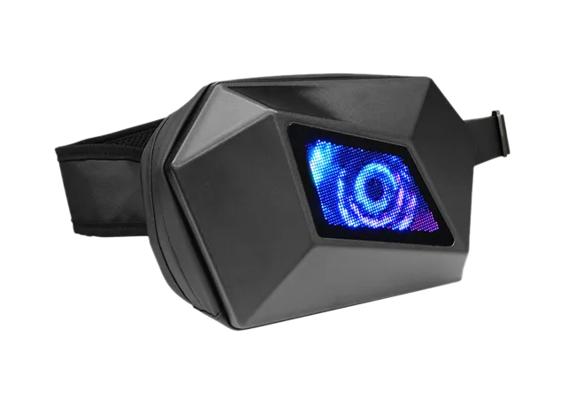 Biosled Technology LOY Evil Eye S1-1 Led Waist Bag Fanny Pack Leisure Urban Sports Travel Flight Bag