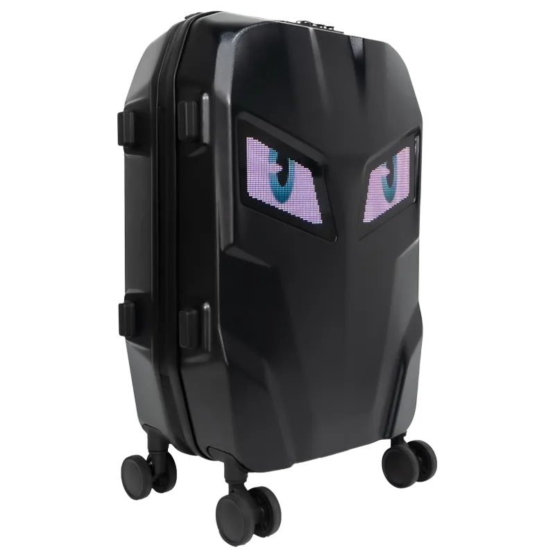 Biosled Technology LOY L1-1 Steel Explorer Bluetooth App LED Wheeled Carry-On Hand Luggage Suit Case -  Leisure Urban Sports Laptop Travel Flight Bag