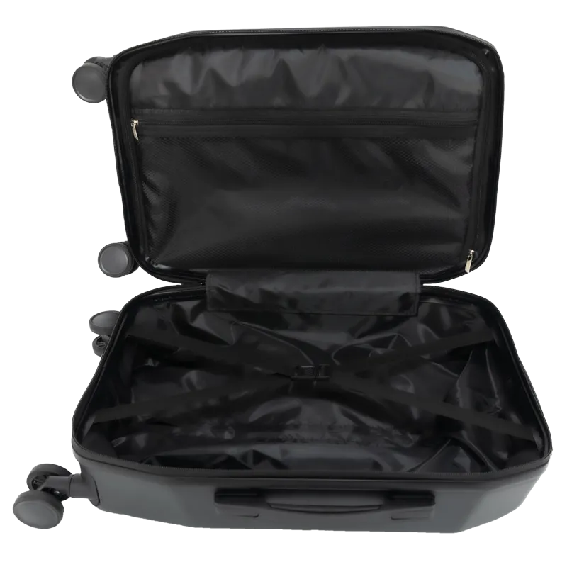 Biosled Technology LOY L1-1 Steel Explorer Bluetooth App LED Wheeled Carry-On Hand Luggage Suit Case -  Leisure Urban Sports Laptop Travel Flight Bag