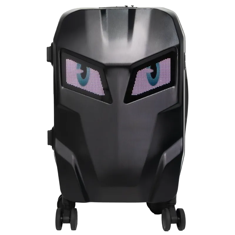 Biosled Technology LOY L1-1 Steel Explorer Bluetooth App LED Wheeled Carry-On Hand Luggage Suit Case -  Leisure Urban Sports Laptop Travel Flight Bag