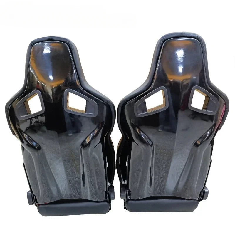 1039R Fiberglass Racing Adjustable VR Leather Fabric Car Vehicle Seats