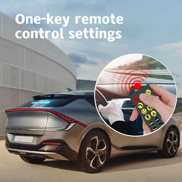 LOY Biosled K-3 Car Van Bus Camper Vehicle Glass Rear Screen Side Window Outdoor Waterproof LED Screen Display USB C Car Cig 12V