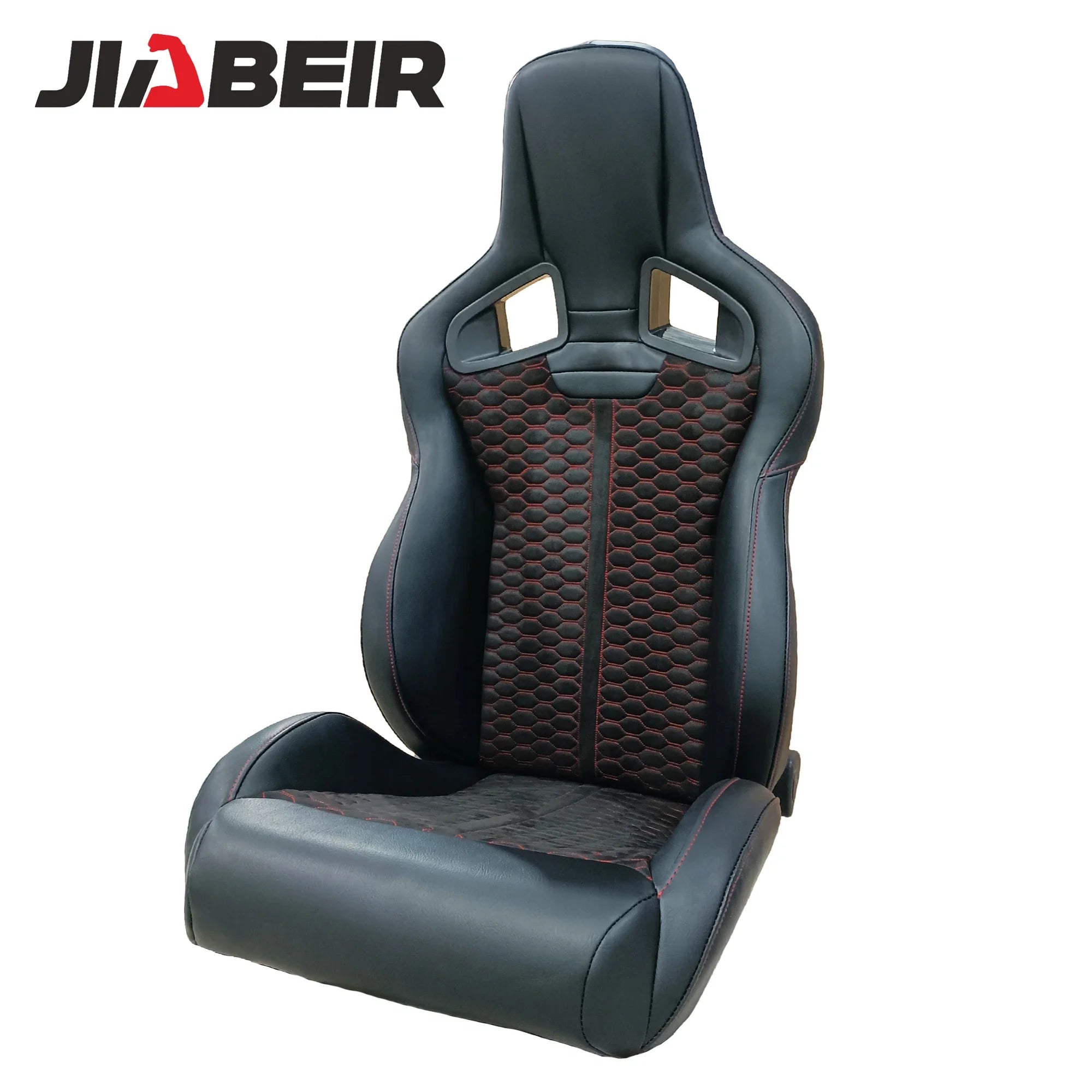 JIABEIR 1039R Fiberglass Comfortable Racing Adjustable Luxury Leather Fabric Car Vehicle Seats
