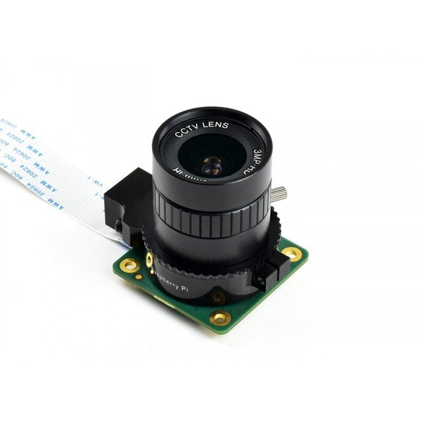 6mm CS-Mount Wide Angle Lens for IMX477 Raspberry Pi High Quality Camera