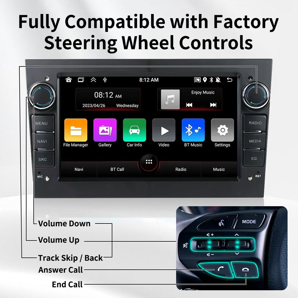 Vauxhall Corsa | Astra | Vectra Apple CarPlay Unit