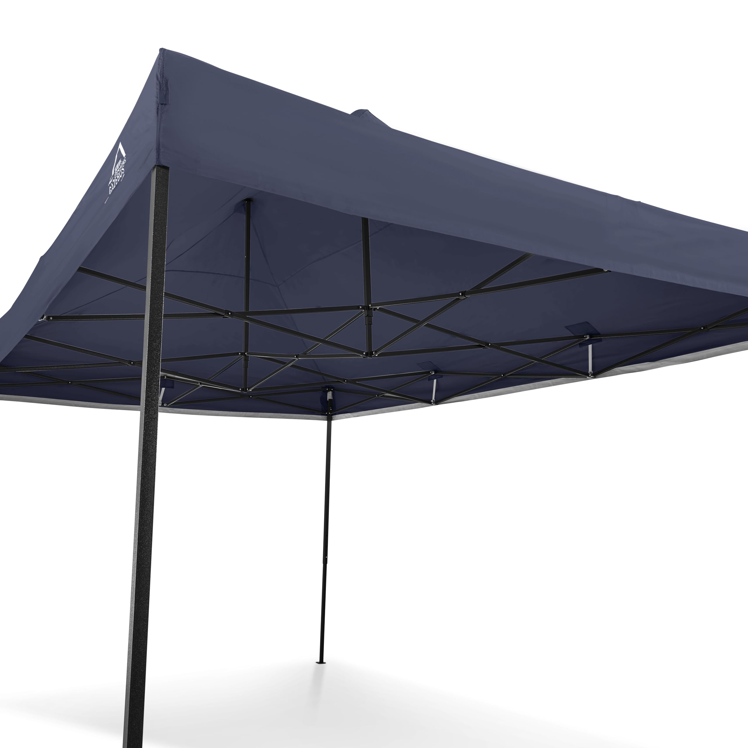 All Seasons Gazebos 3x4.5 Fully Waterproof Pop up Gazebo With Accessories - Metallic Grey
