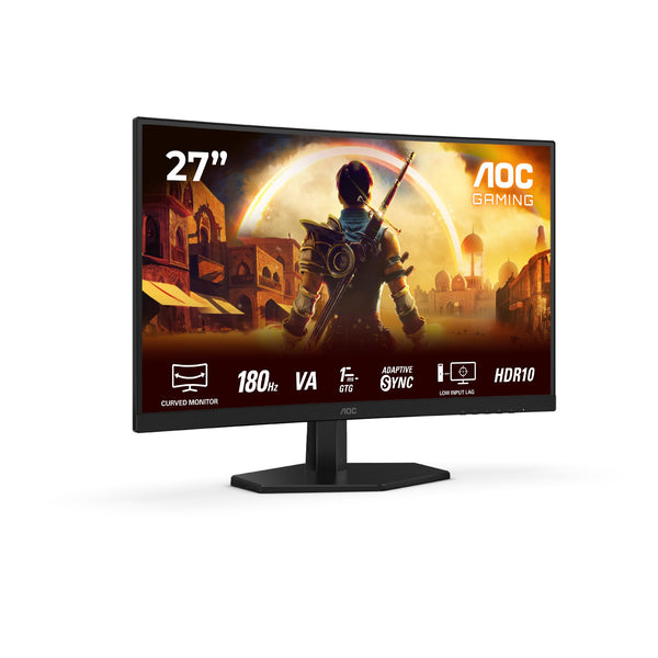AOC Gaming 25G3ZM/BK - 24.5" 240Hz FHD Monitor, 0.5ms MPRT, FreeSync Premium (1920x1080, HDMI 2.0 x 2, DisplayPort 1.2 x 1, Headphone out (3.5mm)) black/red