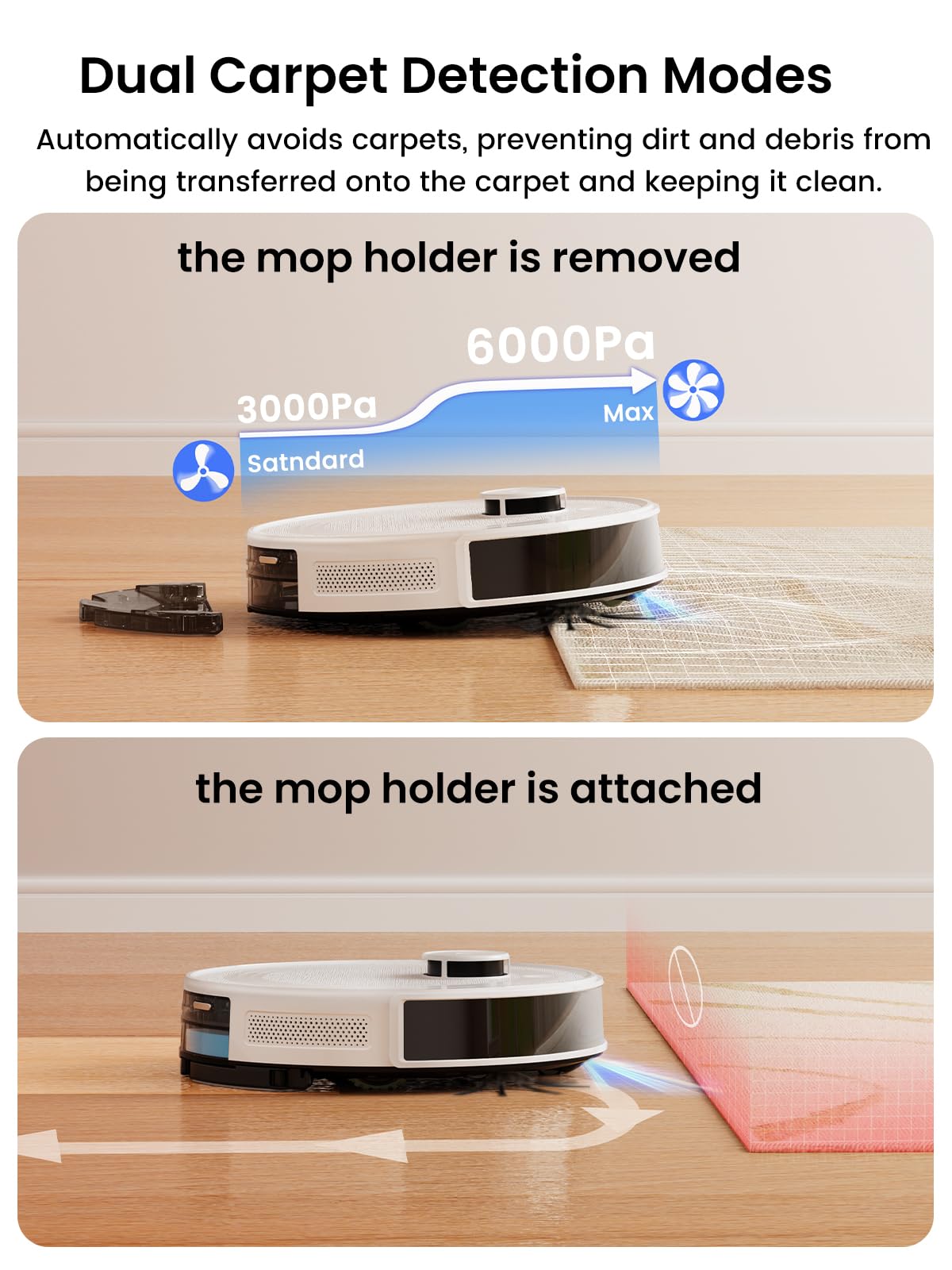 Lefant M210P Robot Vacuum Cleaner, Featured Carpet Cleaner Small Robot 7.8cm Thin 28cm DIA, Robotic Vacuum Alexa Voice Control Self-Charging Ideal for Pet Hair Hard Floor and Carpet