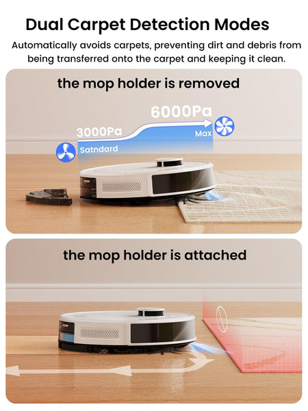 Lefant M210P Robot Vacuum Cleaner, Featured Carpet Cleaner Small Robot 7.8cm Thin 28cm DIA, Robotic Vacuum Alexa Voice Control Self-Charging Ideal for Pet Hair Hard Floor and Carpet